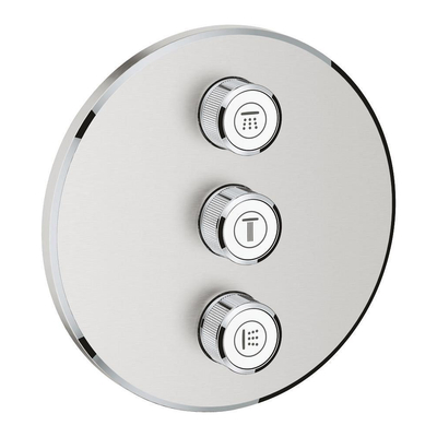 GROHE Grohtherm smartcontrol afdset thermostatisch supersteel