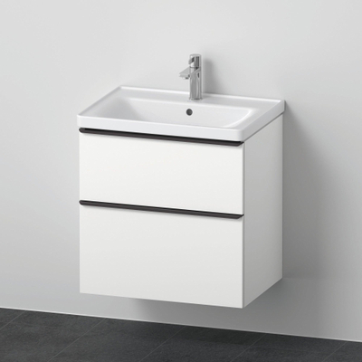 Duravit D-Neo meubelset m. wastafelonderbouwkast m. 2 laden m. softclose 65x20x48cm incl. wastafel wit mat