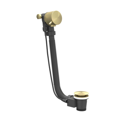 IVY Badoverloop - vulcombinatie - Geborsteld mat goud PVD