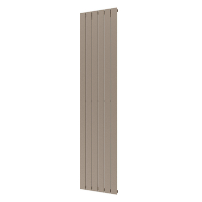 Plieger Cavallino Retto designradiator verticaal enkel middenaansluiting 2000x450mm 999W zandsteen