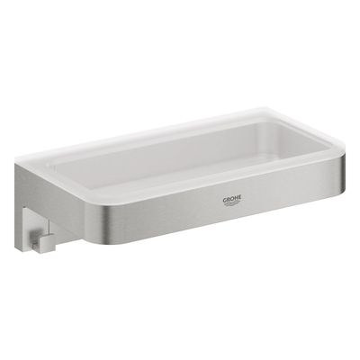 Grohe Start Cube Douchetray - 20x11x6cm - wandmontage - supersteel