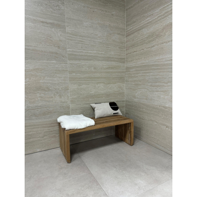 Baldocer Cerámica Venice wand- en vloertegel - 120x60cm - 9mm - gerectificeerd - Donker Beige