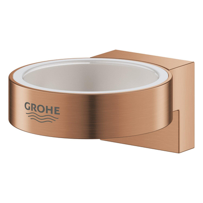 GROHE Selection wandhouder t.b.v. glas en zeepdispenser brushed warm sunset