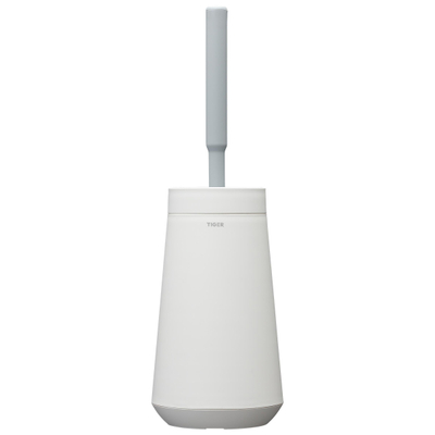 Tiger Tess Toiletborstelhouder met Swoop® borstel flexibel Wit Lichtgrijs