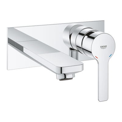 GROHE Lineare New waterbesparende afbouwdeel voor inbouw wandkraan M-size met uitloop 14.9cm chroom