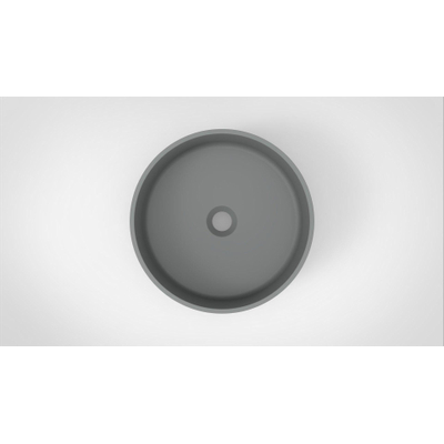 Arcqua Case waskom rond 40x40cm mat grijs