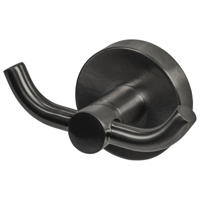 Haceka Kosmos Handdoekhaak dubbel - grafiet gunmetal