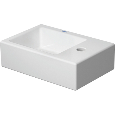 Duravit Vero Air fontein kraangat rechts 38x25cm wit