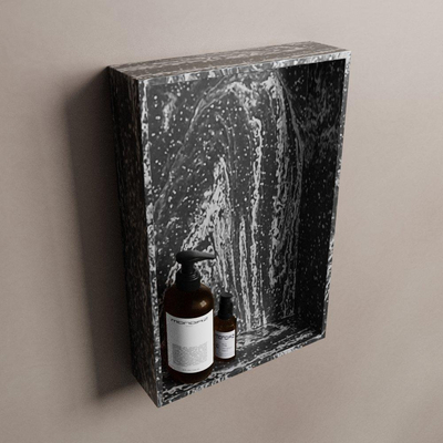 MONDIAZ EASY Nis - 44.5x29.5cm - geschikt voor in- of opbouw - 1 vak - kleur Lava