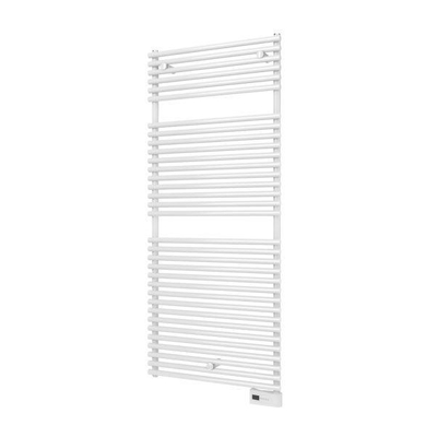 Plieger Florian Nxt-EL III/Fischio elektrische designradiator enkel horizontaal 1406x600mm 900W wit (RAL9016)