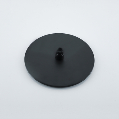 Fortifura Calvi Hoofddouche - 25cm - rond - 6mm - zwart mat - OUTLET UDEN