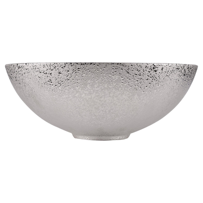 Differnz BRIGHT Waskom - 36x14cm - geglazuurd - zilver