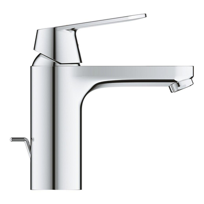 Grohe Eurosmart Cosmopolitan Wastafelmengkraan - ééngatsmontage - metalen greep - keramische schijven - mousseur - automatische lediging - chroom