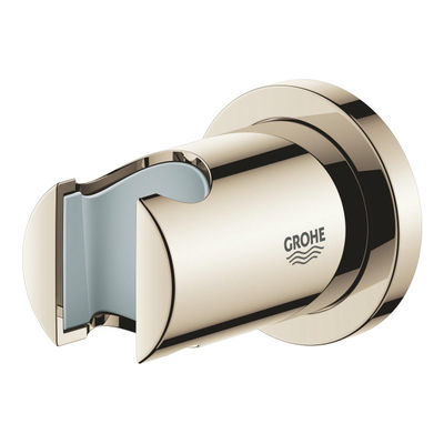 GROHE Rainshower wandhouder m. ronde rozet nikkel