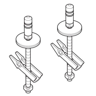 Villeroy & Boch Architectura Omnia Avento O.Novo Vita scharnierenset chroom