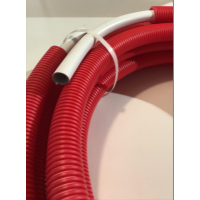 Go by Van Marcke Pex-Alu buis Ø20mm met mantel op rol 10m rood
