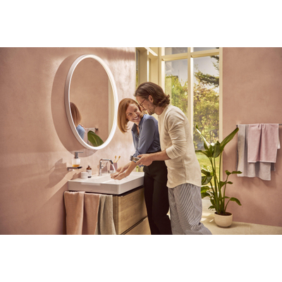 Hansgrohe Tecturis Wastafelmengkraan - zonder waste - 13cm uitloop - zwart mat