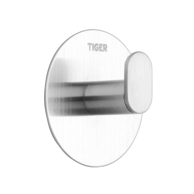 Tiger Haak Pull RVS geborsteld 5x5x2.4cm