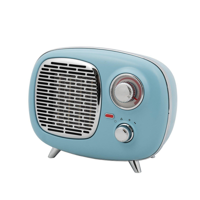 Eurom B-4 PTC 1500 Ventilatorkachel Retro Design 1500watt 14.5x28.1x21.8cm Blauw