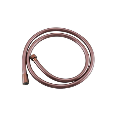 Fortifura Calvi douchekraan met glijstangset met staafhanddouche, gladde doucheslang Geborsteld koper PVD (Koper)