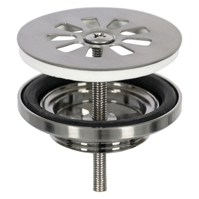 Differnz mix afvoerplug chroom mat