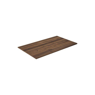 Adema Prime Essential Badmeubelset - 80x55x46cm - met topblad - 2 lades - Standaard greep - MDF - noten (hout)