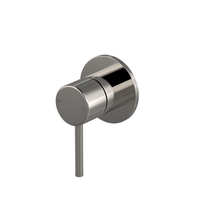 Hotbath Buddy Douchemengkraan - inbouw - Geborsteld nikkel