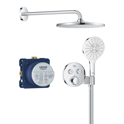 GROHE QuickFix Precision SmartControl inbouw douchesysteem met Vitalio Rain Mono 310 hoofddouche chroom
