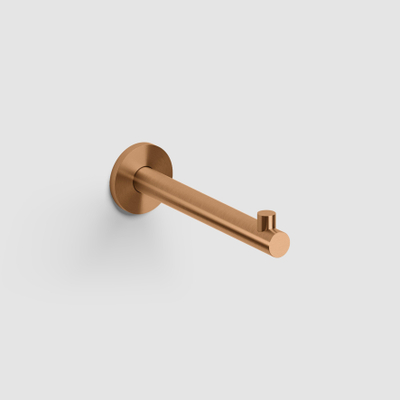 Clou Kaldur toiletrolhouder recht brons geb. PVD