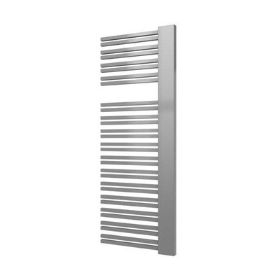 Plieger Frente Sinistra designradiator met horizontale buis links 1610x600mm 933W zilver metallic