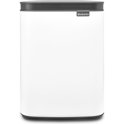 Brabantia Bo Prullenbak - 4 liter - kunststof binnenemmer - wit