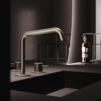 Hotbath Archie Wastafelmengkraan 2 gats zonder waste IX RVS316