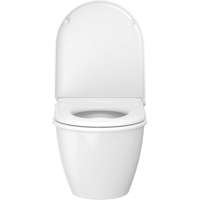 Duravit WC-zitting 43.1x37x4.3cm met softclose met quickrelease Kunststof wit