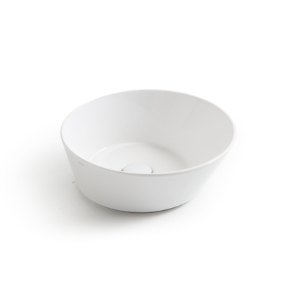 By Goof Mees Design Waskom 42x42x16.5cm Rond Mat Wit