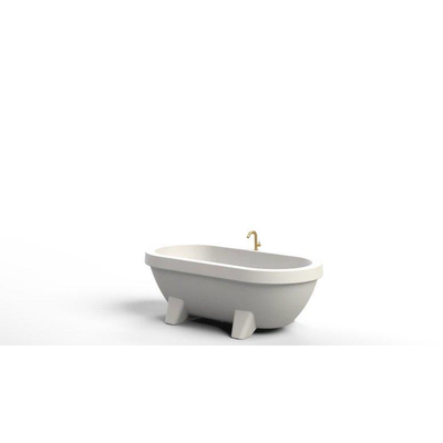 Gardentub kraan - 21cm - geborsteld messing (goud)