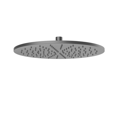 Wiesbaden Caral hoofddouche rond 30 x 0,8 cm gunmetal