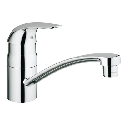 GROHE Euroeco Keukenkraan - laag - chroom