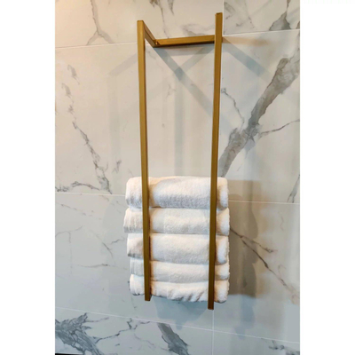 Saniclass Dual Handdoekrek - 95x25x20cm - Glans Goud