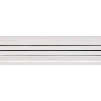 Vtwonen Tegels Rib Wandtegel - 13x45cm - 9mm - Witte scherf - Blanco Multitono (Wit)