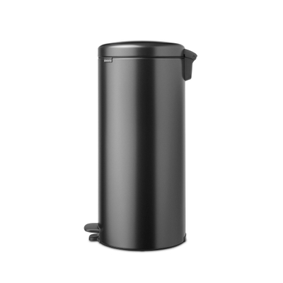 Brabantia NewIcon Pedaalemmer - 30 liter - kunststof binnenemmer - confident grey