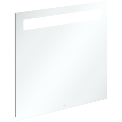 Villeroy & Boch More To See spiegel met geïntegreerde LED verlichting horizontaal 3 voudig dimbaar 80x75x4.7cm