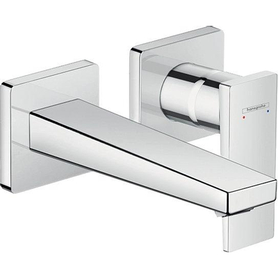 Hansgrohe Metropol afdekset wand wastafelkraan uitloop 165 chroom