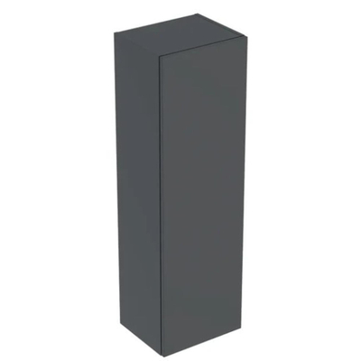 Geberit Smyle Square halfhoge kast 1 deur 118x36cm links/rechts lava mat