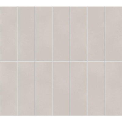 Atlas Concorde Boost Color Mozaiektegel - 33x37cm - 8.5mm - gerectificeerd - Witte scherf - Dove (Taupe)