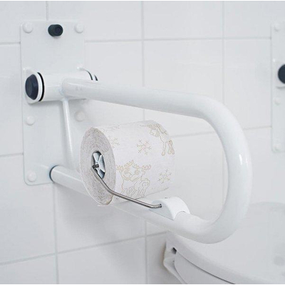 Ridder Leo Toiletrolhouder Voor Toiletbeugel Wit