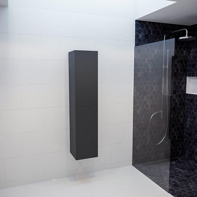 MONDIAZ BEAM Kolomkast - 160cm - 2 deuren - Darkgrey