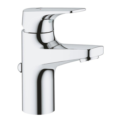 GROHE Bau Flow waterbesparende wastafelkraan S-size met waste chroom