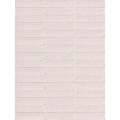 SAMPLE Emil Total Brick Wandtegel 6x24cm 10mm Bianco