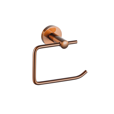 Fortifura Calvi toiletrolhouder zonder klep rond Geborsteld koper PVD (Koper) OUTLETSTORE