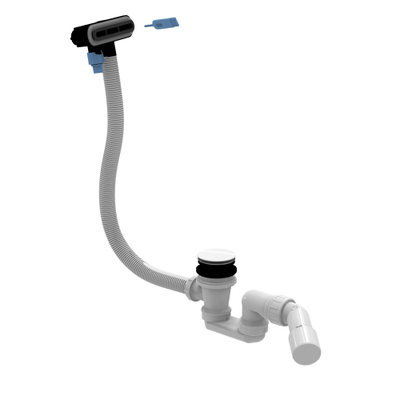 Villeroy & Boch afvoer- en overloopcombinatie voor de Back to wall mat witte baden loop & Friends zwart mat